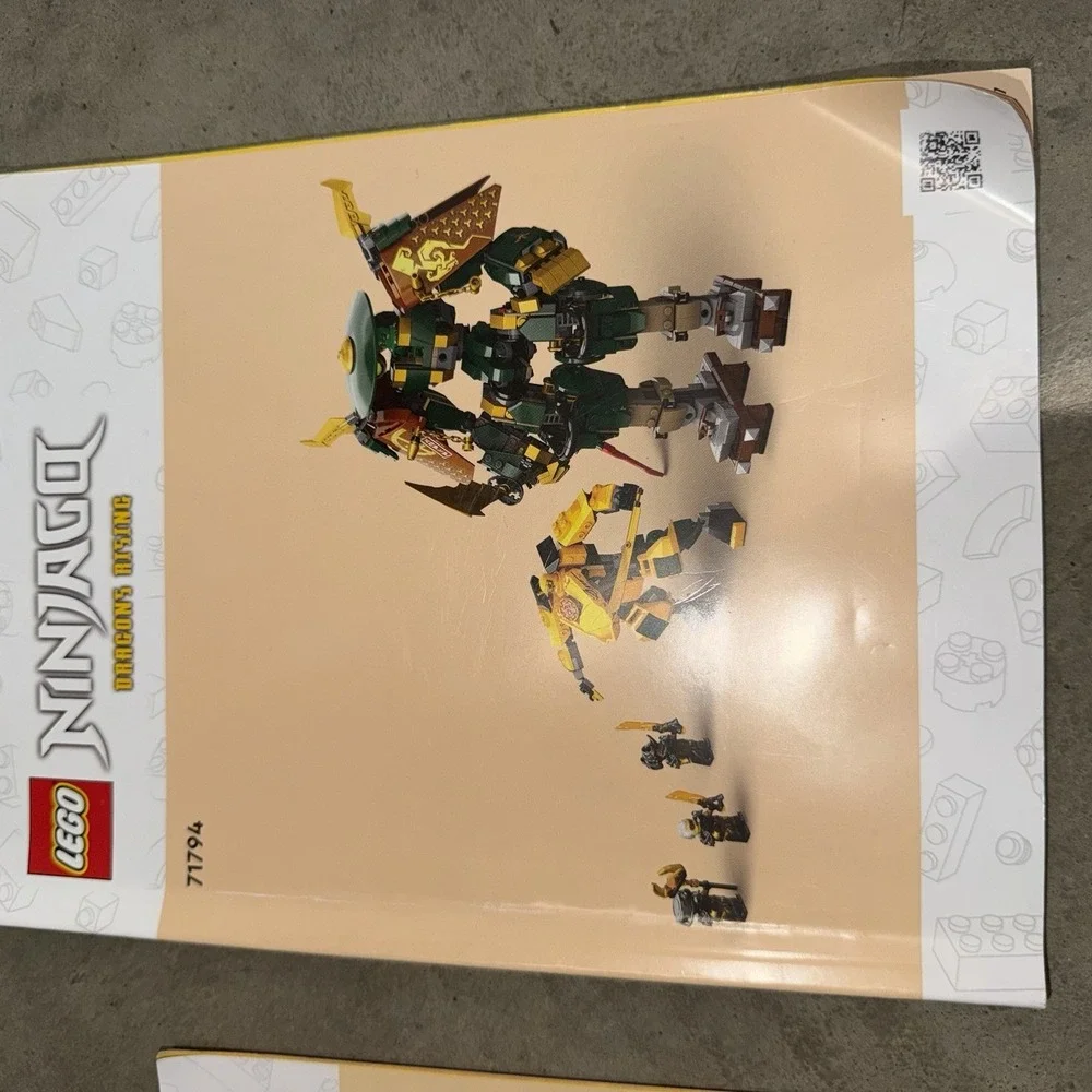 LEGO Ninjago Instruction Manual Lot 71794 71770 71736 Dragons Rising